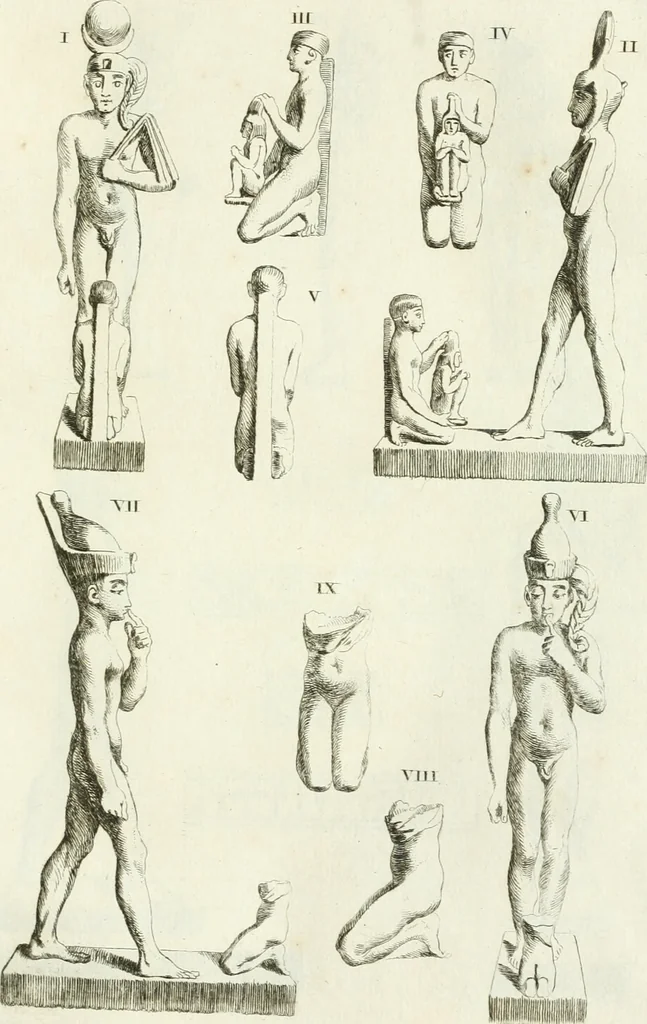 An illustration from Recueil d'antiquités egyptiennes, etrusques, grecques et romaines, 1756, leaf 456