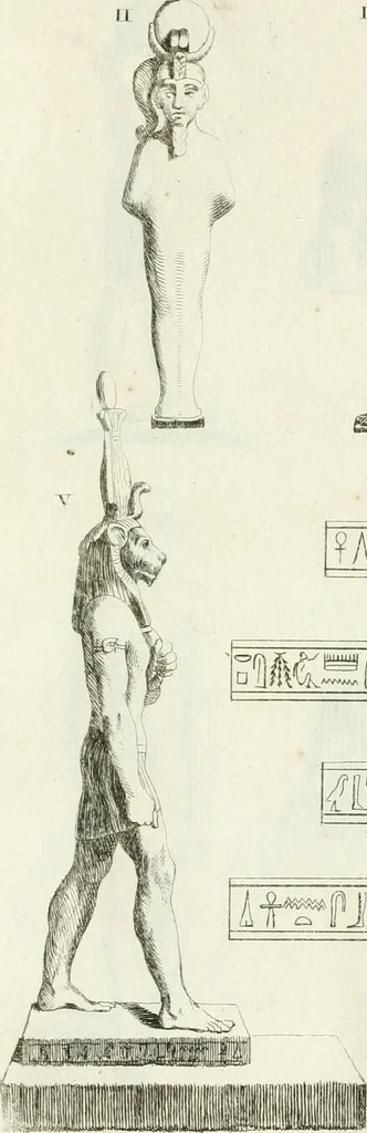 An illustration from Recueil d'antiquités egyptiennes, etrusques, grecques et romaines, 1756, leaf 458