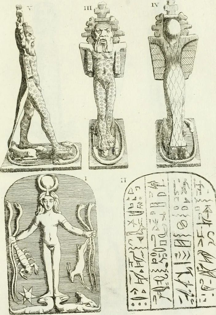 An illustration from Recueil d'antiquités egyptiennes, etrusques, grecques et romaines, 1756, leaf 476
