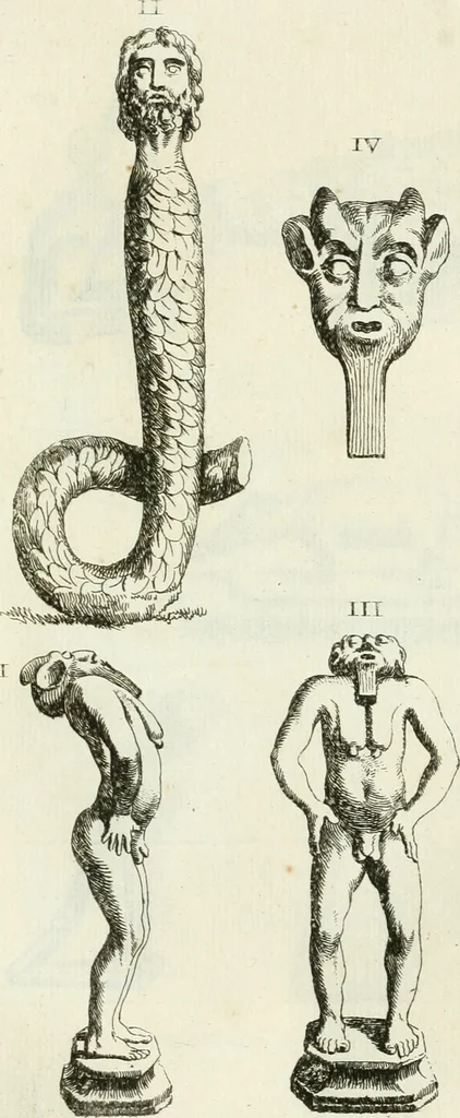 An illustration from Recueil d'antiquités egyptiennes, etrusques, grecques et romaines, 1756, leaf 478