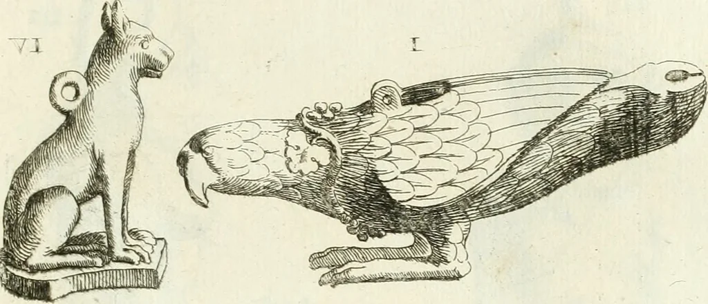 An illustration from Recueil d'antiquités egyptiennes, etrusques, grecques et romaines, 1756, leaf 480