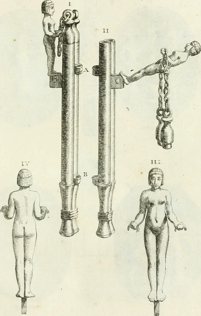 An illustration from Recueil d'antiquités egyptiennes, etrusques, grecques et romaines, 1756, leaf 484