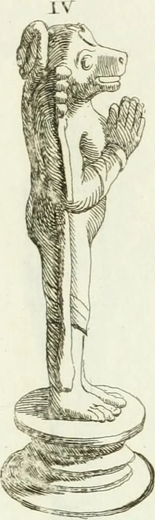 An illustration from Recueil d'antiquités egyptiennes, etrusques, grecques et romaines, 1756, leaf 490