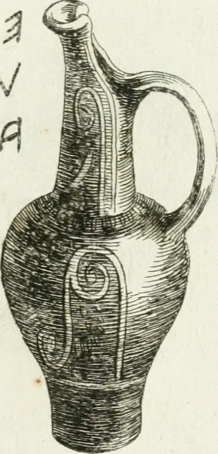 An illustration from Recueil d'antiquités egyptiennes, etrusques, grecques et romaines, 1756, leaf 520