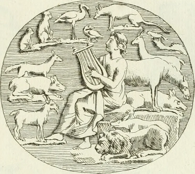 An illustration from Recueil d'antiquités egyptiennes, etrusques, grecques et romaines, 1756, leaf 540