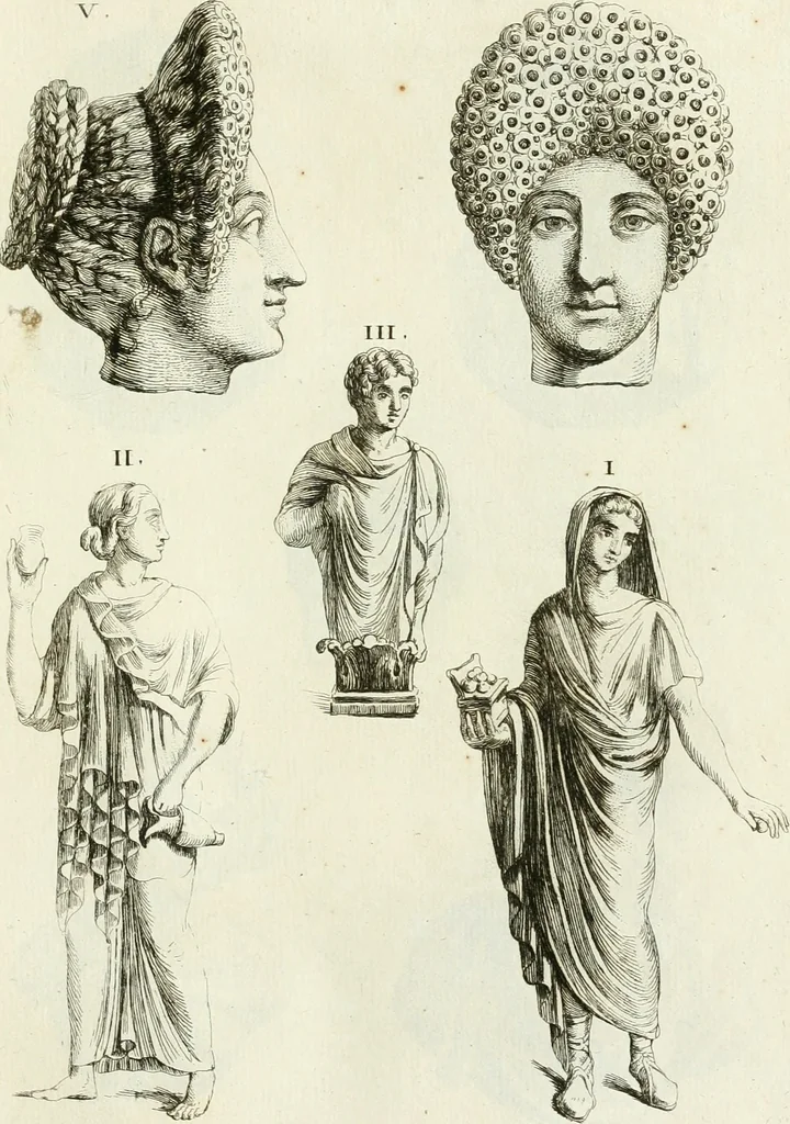 An illustration from Recueil d'antiquités egyptiennes, etrusques, grecques et romaines, 1756, leaf 580