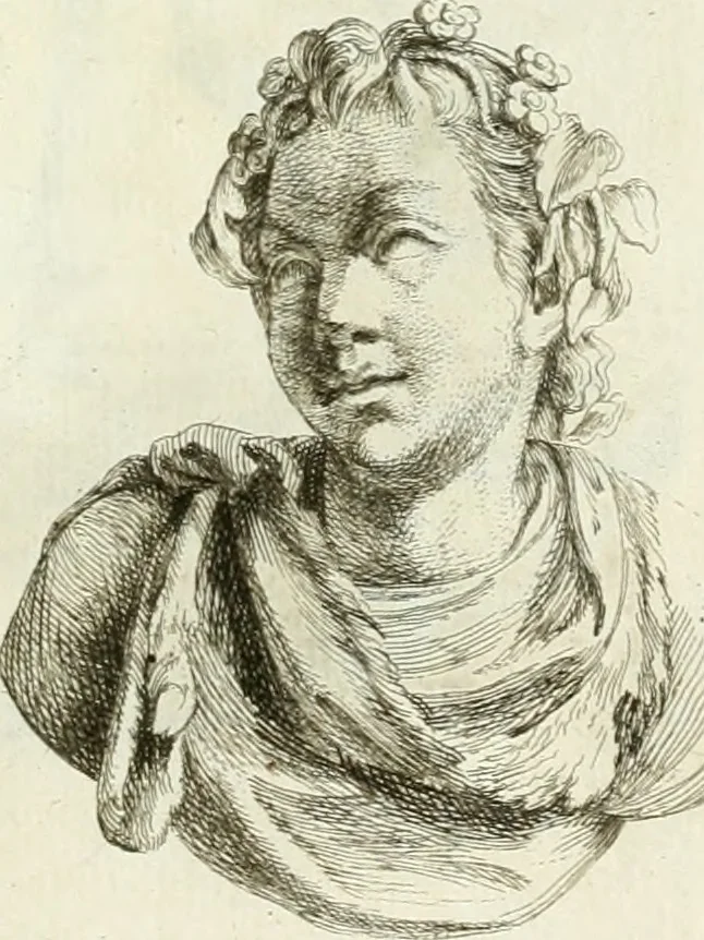 An illustration from Recueil d'antiquités egyptiennes, etrusques, grecques et romaines, 1756, leaf 582