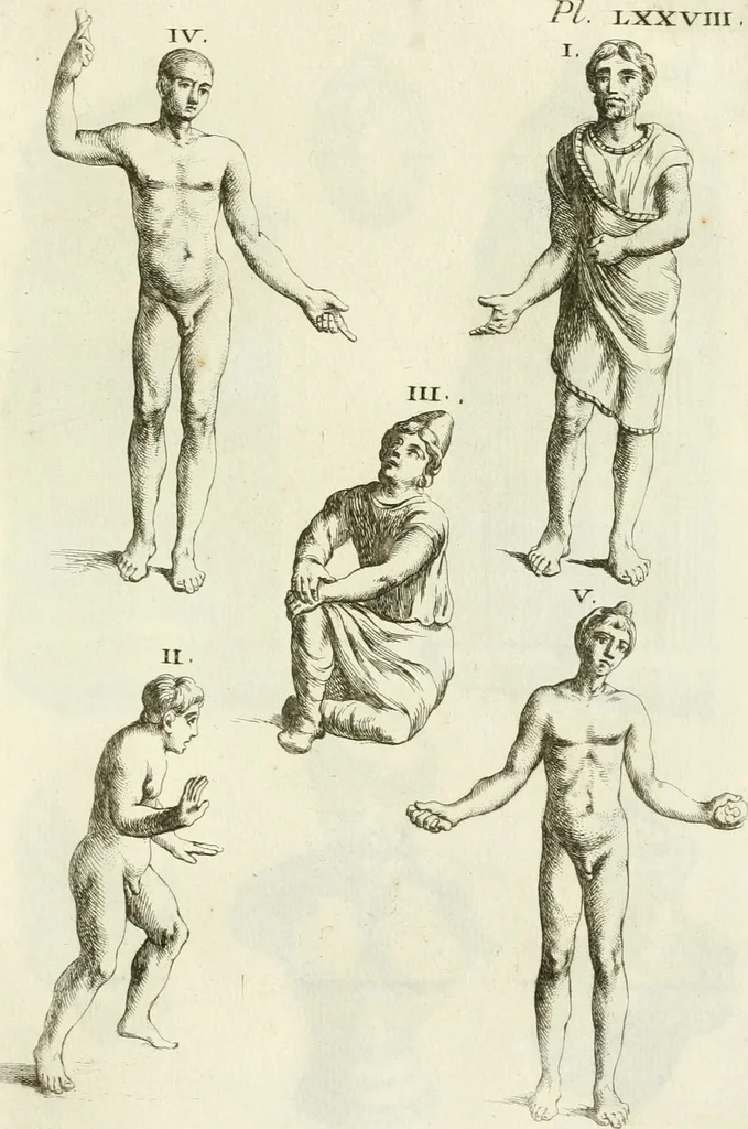 An illustration from Recueil d'antiquités egyptiennes, etrusques, grecques et romaines, 1756, leaf 600