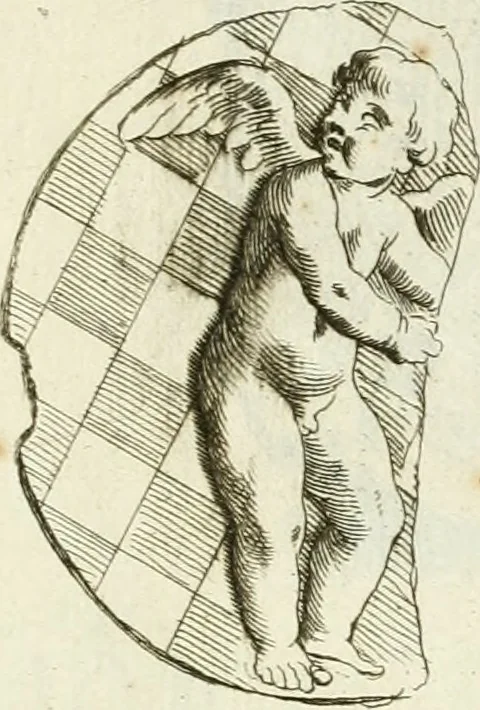 An illustration from Recueil d'antiquités egyptiennes, etrusques, grecques et romaines, 1756, leaf 604