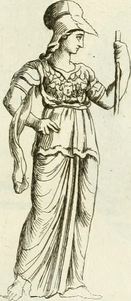 An illustration from Recueil d'antiquités egyptiennes, etrusques, grecques et romaines, 1756, leaf 604