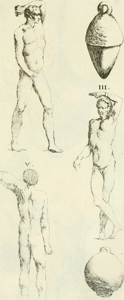 An illustration from Recueil d'antiquités egyptiennes, etrusques, grecques et romaines, 1756, leaf 610