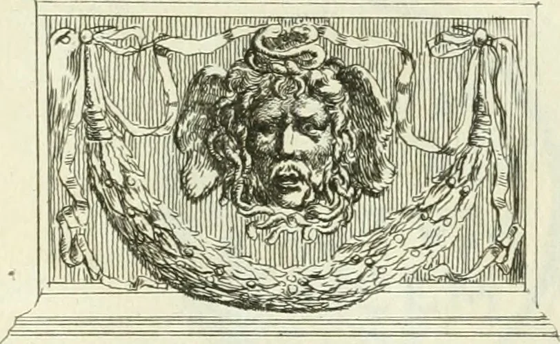 An illustration from Recueil d'antiquités egyptiennes, etrusques, grecques et romaines, 1756, leaf 616