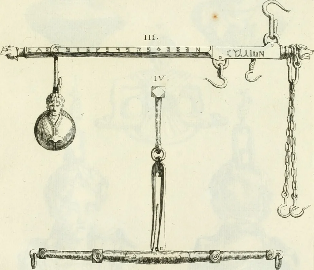 An illustration from Recueil d'antiquités egyptiennes, etrusques, grecques et romaines, 1756, leaf 636