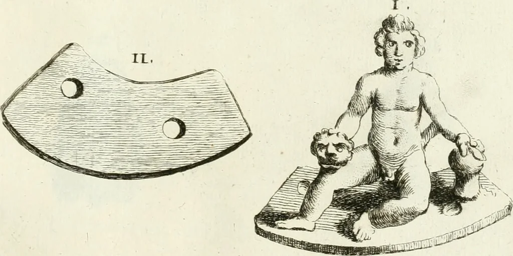 An illustration from Recueil d'antiquités egyptiennes, etrusques, grecques et romaines, 1756, leaf 640