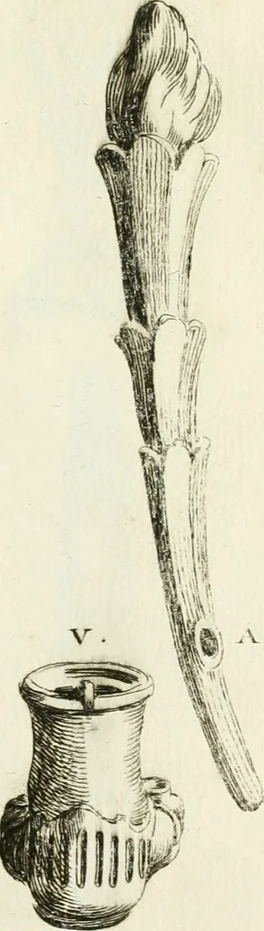An illustration from Recueil d'antiquités egyptiennes, etrusques, grecques et romaines, 1756, leaf 644