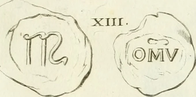 An illustration from Recueil d'antiquités egyptiennes, etrusques, grecques et romaines, 1756, leaf 654