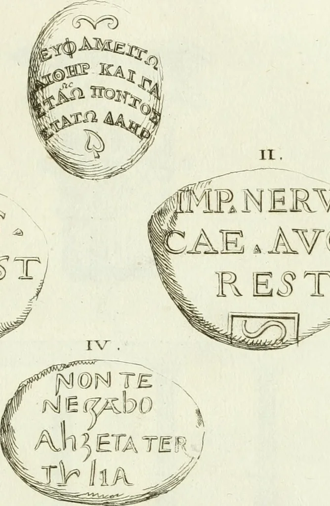 An illustration from Recueil d'antiquités egyptiennes, etrusques, grecques et romaines, 1756, leaf 656