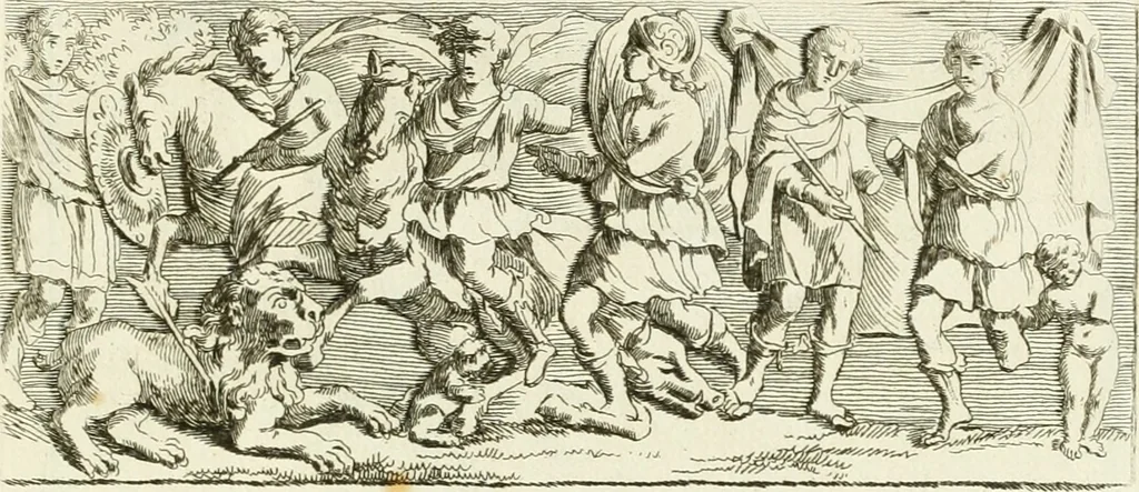 An illustration from Recueil d'antiquités egyptiennes, etrusques, grecques et romaines, 1756, leaf 662