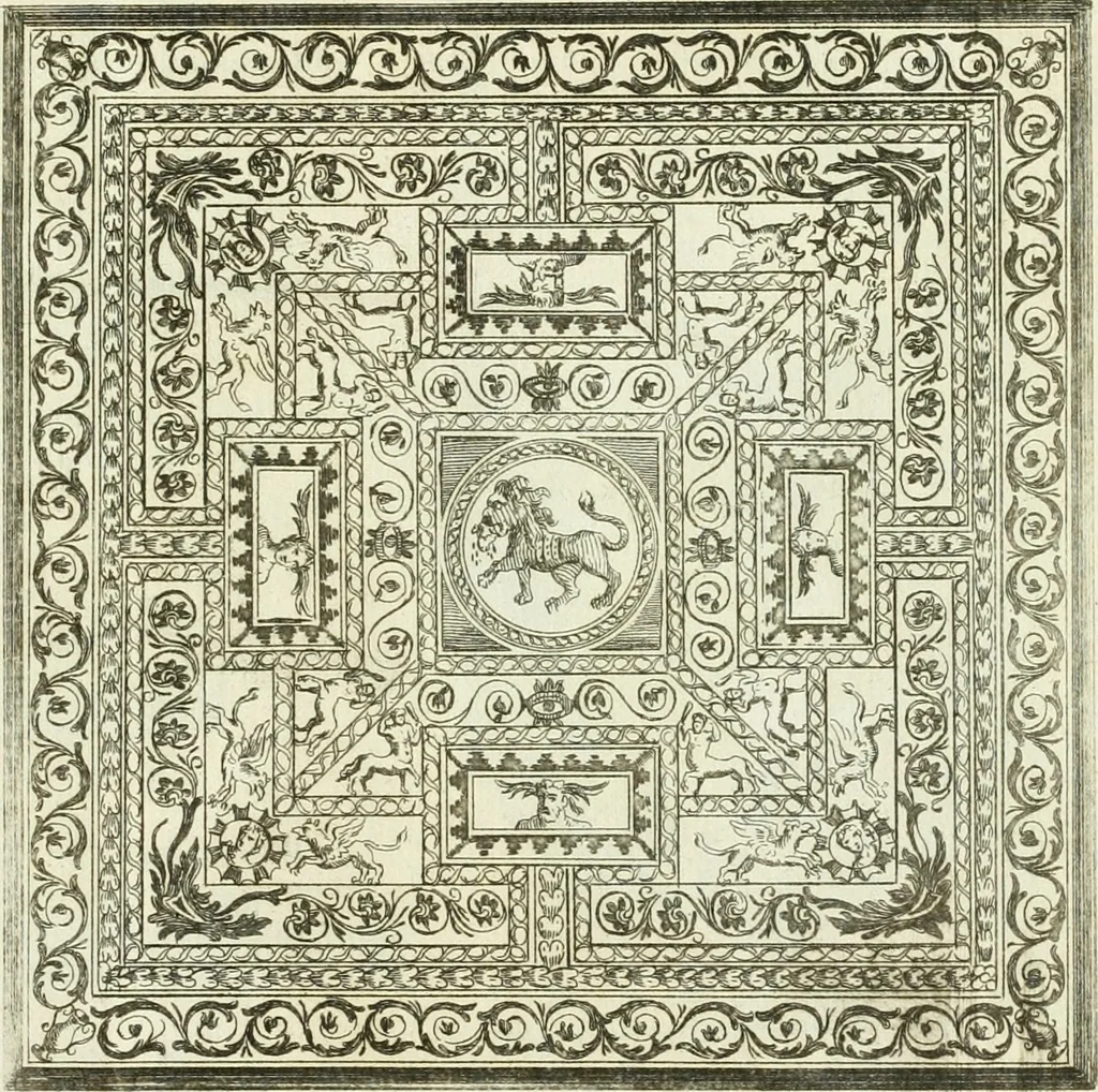An illustration from Recueil d'antiquités egyptiennes, etrusques, grecques et romaines, 1756, leaf 690