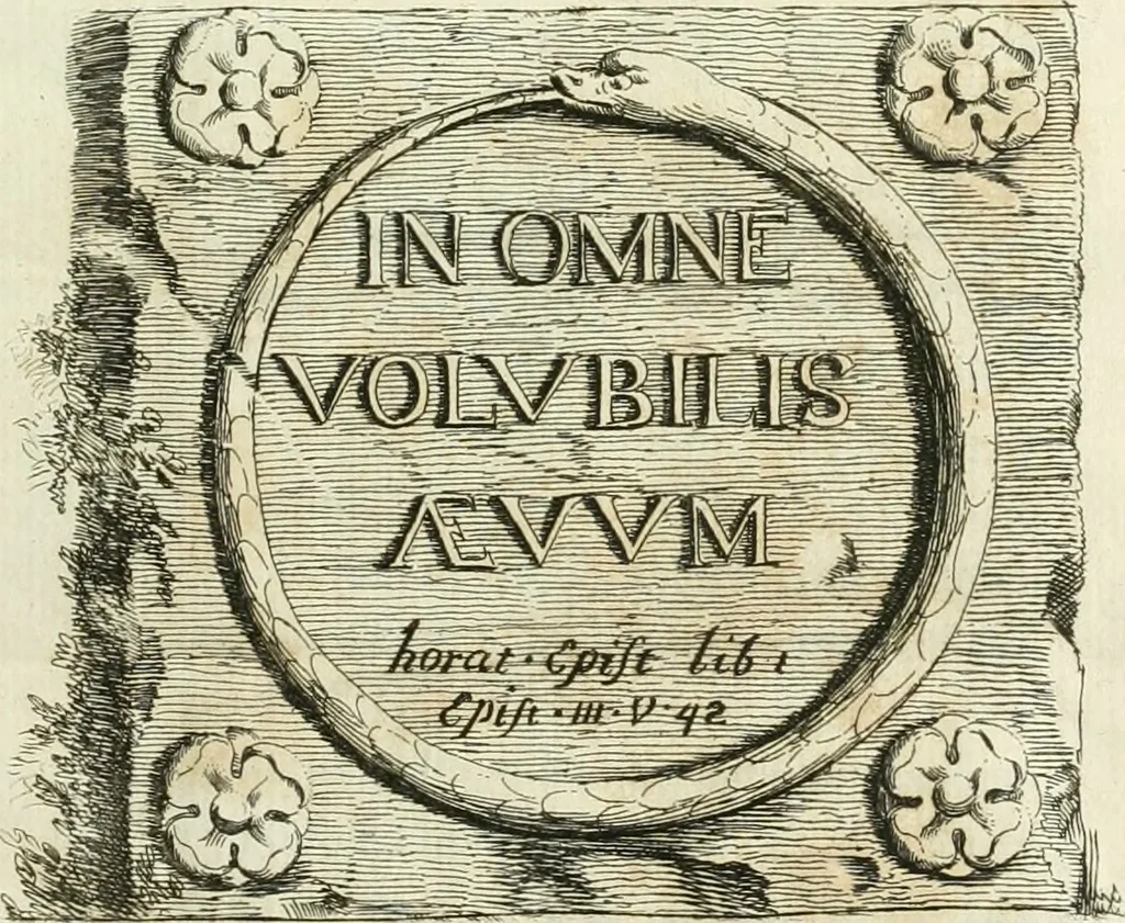 An illustration from Recueil d'antiquités egyptiennes, etrusques, grecques et romaines, 1756, leaf 8