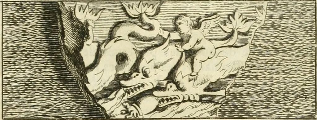 An illustration from Recueil d'antiquités egyptiennes, etrusques, grecques et romaines, 1756, leaf 210