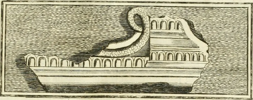 An illustration from Recueil d'antiquités egyptiennes, etrusques, grecques et romaines, 1756, leaf 26