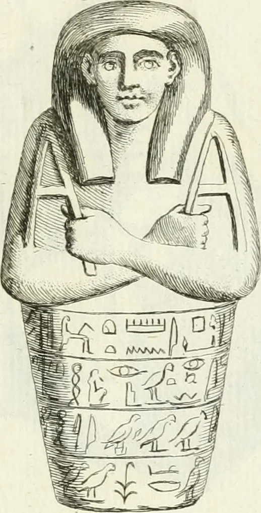 An illustration from Recueil d'antiquités egyptiennes, etrusques, grecques et romaines, 1756, leaf 384
