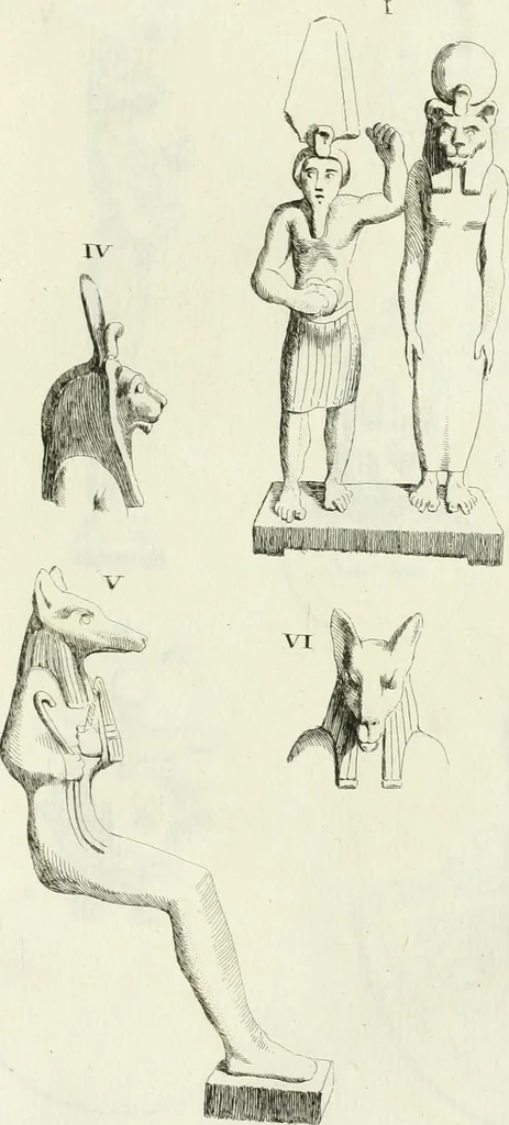 An illustration from Recueil d'antiquités egyptiennes, etrusques, grecques et romaines, 1756, leaf 388