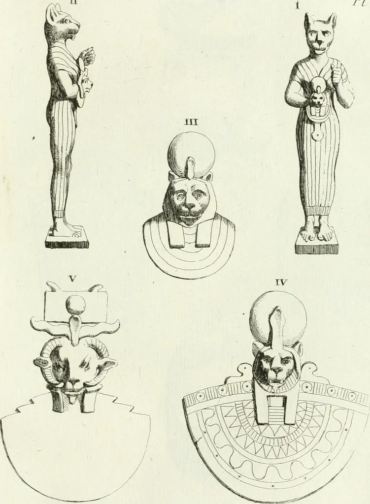 An illustration from Recueil d'antiquités egyptiennes, etrusques, grecques et romaines, 1756, leaf 390