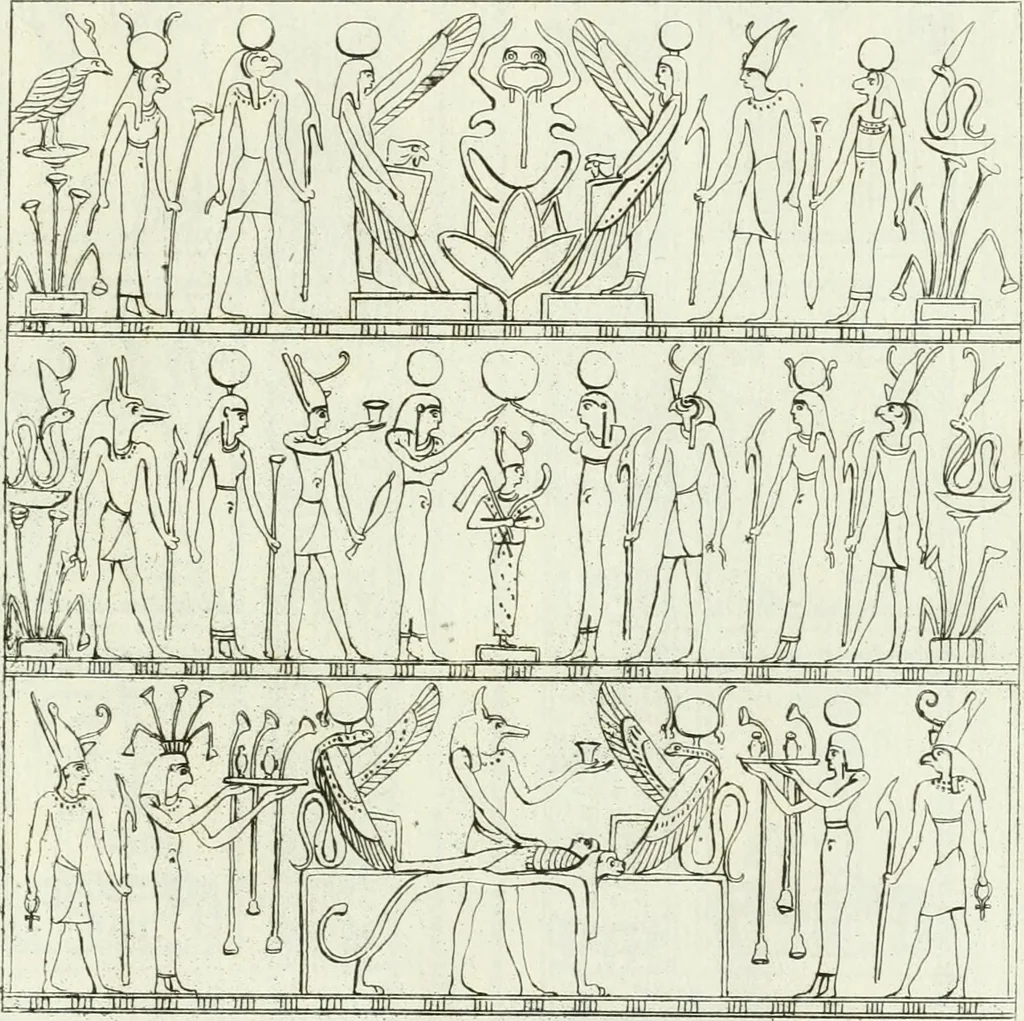 An illustration from Recueil d'antiquités egyptiennes, etrusques, grecques et romaines, 1756, leaf 394