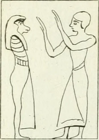 An illustration from Recueil d'antiquités egyptiennes, etrusques, grecques et romaines, 1756, leaf 396