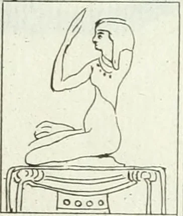 An illustration from Recueil d'antiquités egyptiennes, etrusques, grecques et romaines, 1756, leaf 396