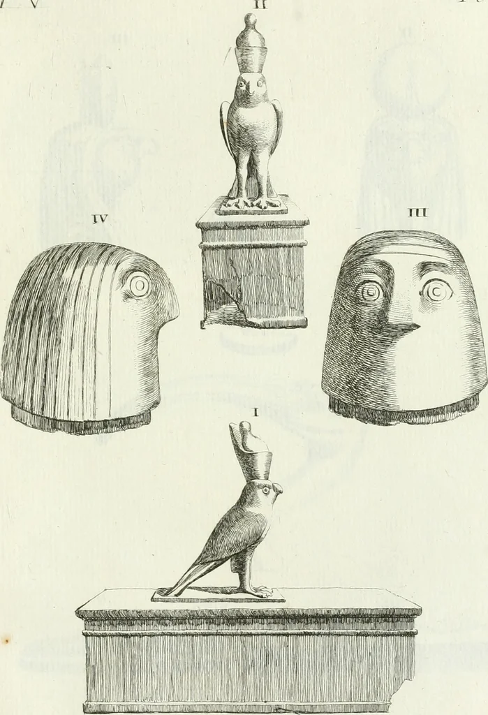 An illustration from Recueil d'antiquités egyptiennes, etrusques, grecques et romaines, 1756, leaf 398