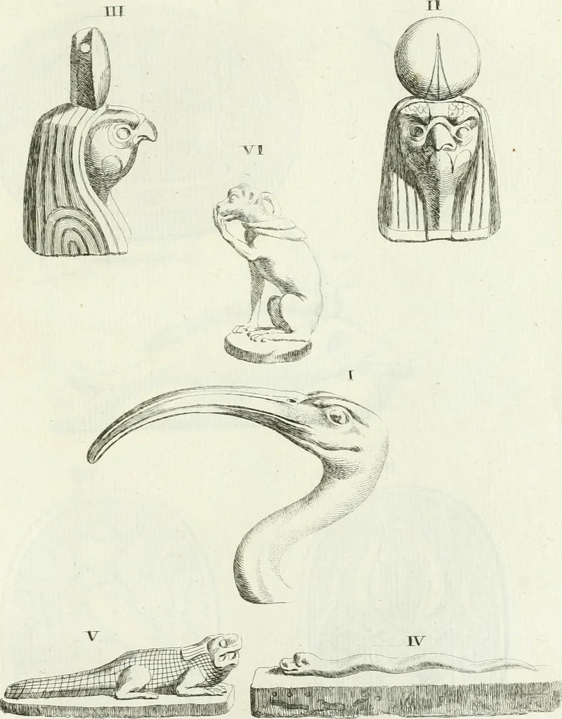 An illustration from Recueil d'antiquités egyptiennes, etrusques, grecques et romaines, 1756, leaf 400