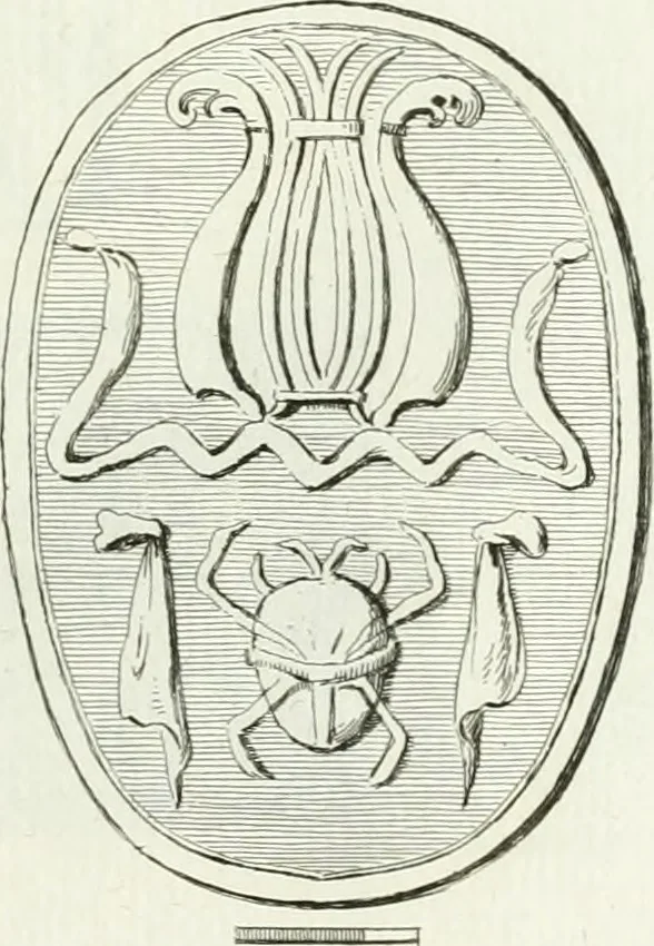 An illustration from Recueil d'antiquités egyptiennes, etrusques, grecques et romaines, 1756, leaf 402