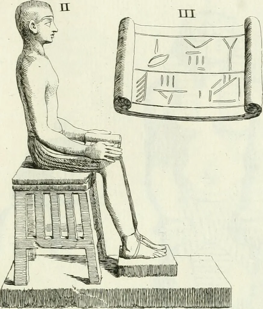 An illustration from Recueil d'antiquités egyptiennes, etrusques, grecques et romaines, 1756, leaf 414