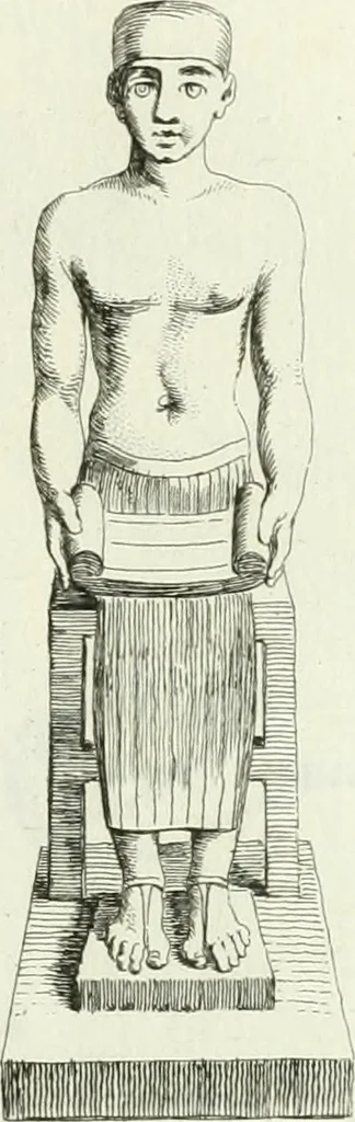 An illustration from Recueil d'antiquités egyptiennes, etrusques, grecques et romaines, 1756, leaf 414
