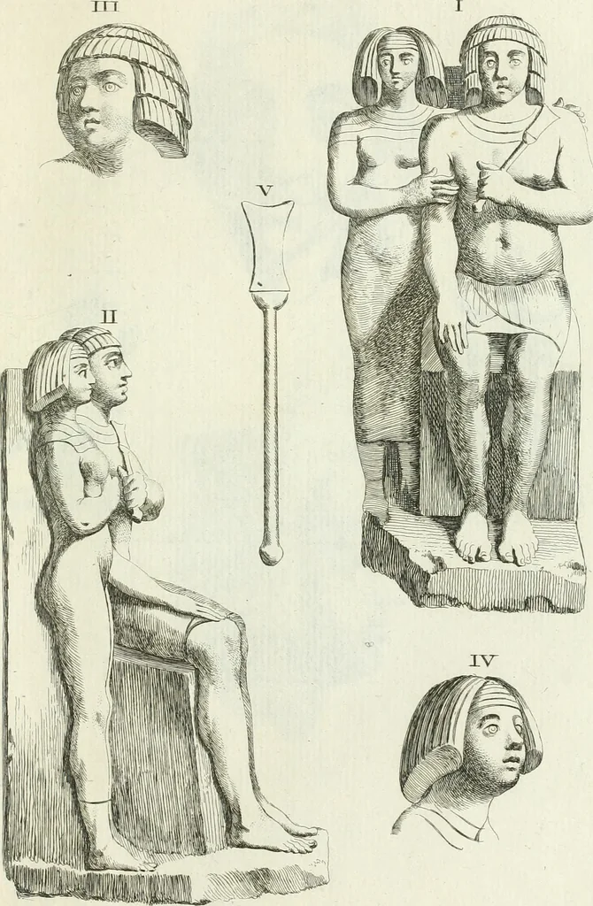 An illustration from Recueil d'antiquités egyptiennes, etrusques, grecques et romaines, 1756, leaf 418