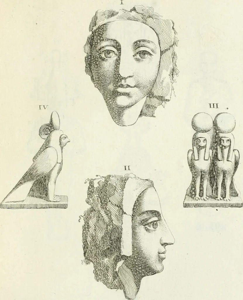 An illustration from Recueil d'antiquités egyptiennes, etrusques, grecques et romaines, 1756, leaf 420