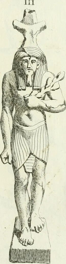 An illustration from Recueil d'antiquités egyptiennes, etrusques, grecques et romaines, 1756, leaf 422