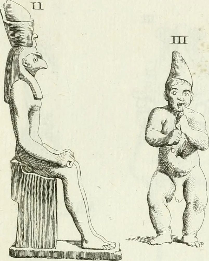 An illustration from Recueil d'antiquités egyptiennes, etrusques, grecques et romaines, 1756, leaf 424