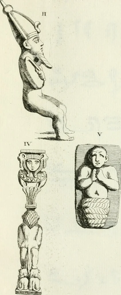 An illustration from Recueil d'antiquités egyptiennes, etrusques, grecques et romaines, 1756, leaf 428