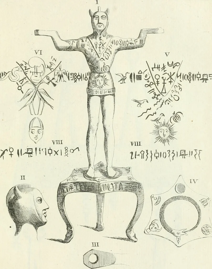 An illustration from Recueil d'antiquités egyptiennes, etrusques, grecques et romaines, 1756, leaf 442
