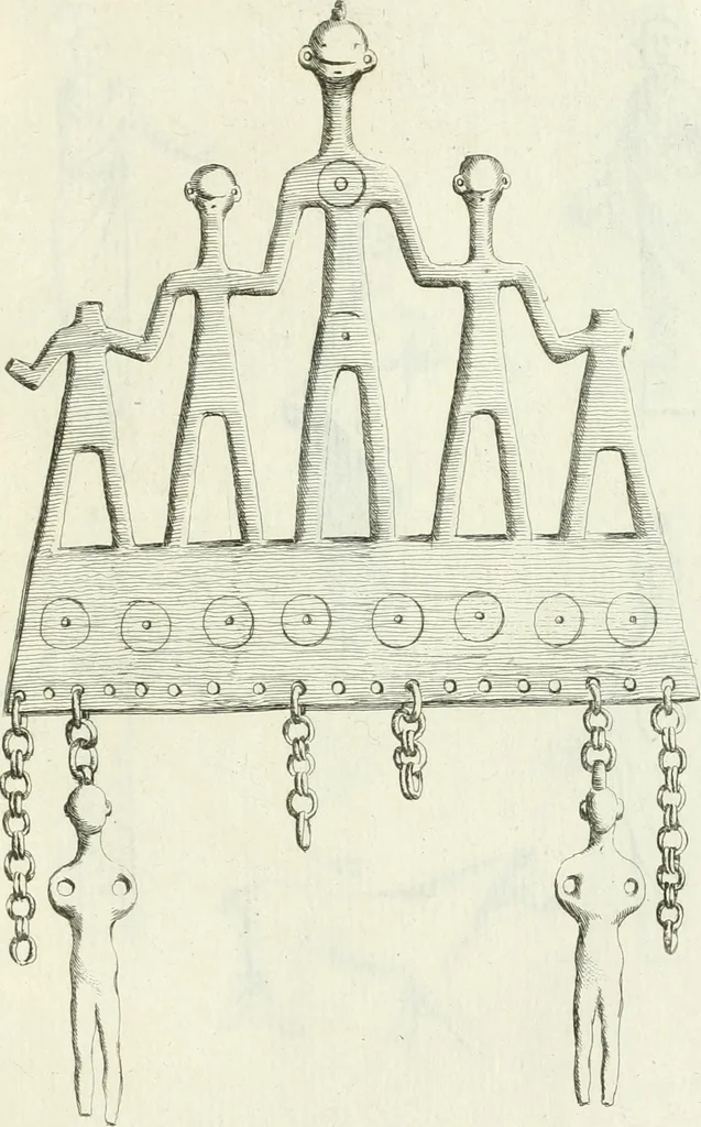 An illustration from Recueil d'antiquités egyptiennes, etrusques, grecques et romaines, 1756, leaf 444
