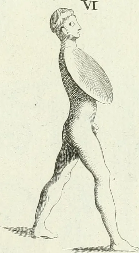 An illustration from Recueil d'antiquités egyptiennes, etrusques, grecques et romaines, 1756, leaf 448