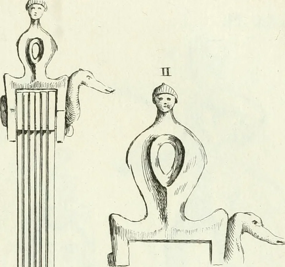 An illustration from Recueil d'antiquités egyptiennes, etrusques, grecques et romaines, 1756, leaf 464