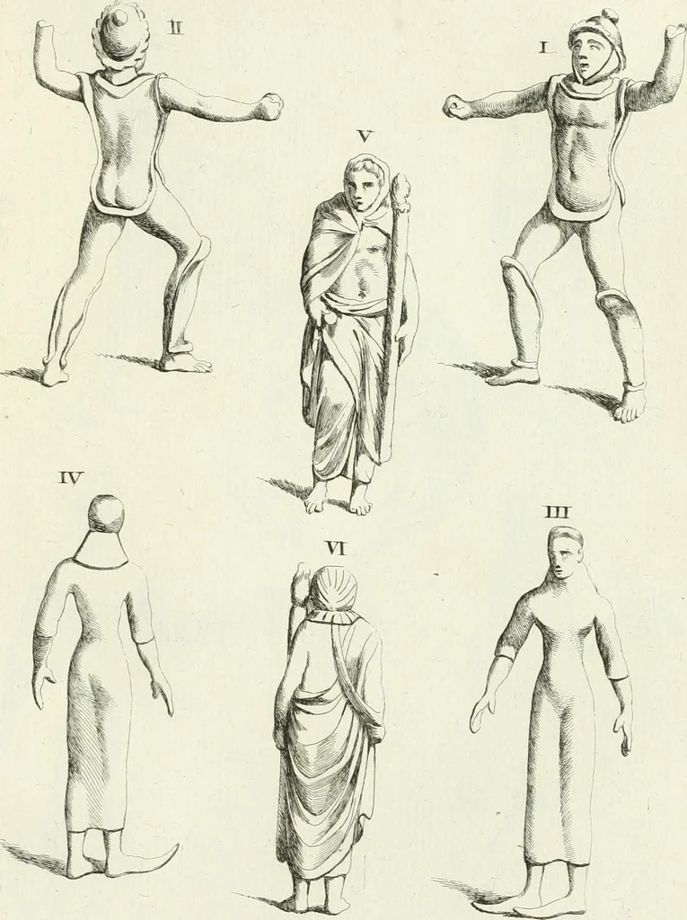 An illustration from Recueil d'antiquités egyptiennes, etrusques, grecques et romaines, 1756, leaf 468