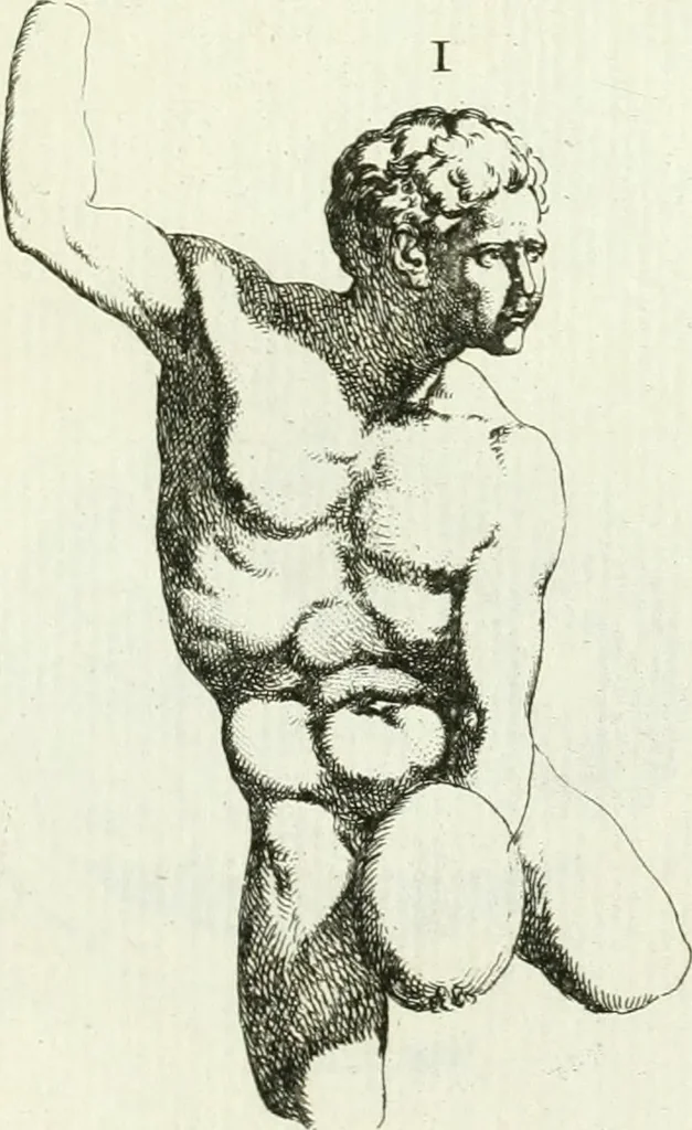 An illustration from Recueil d'antiquités egyptiennes, etrusques, grecques et romaines, 1756, leaf 478