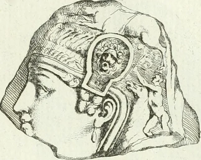 An illustration from Recueil d'antiquités egyptiennes, etrusques, grecques et romaines, 1756, leaf 480