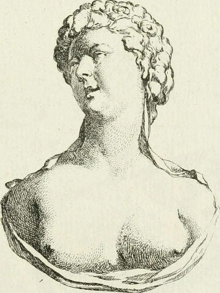 An illustration from Recueil d'antiquités egyptiennes, etrusques, grecques et romaines, 1756, leaf 492